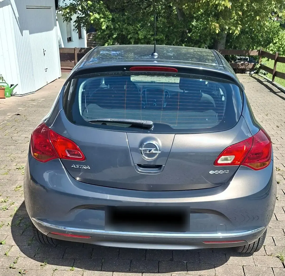 Gebraucht Opel Astra 101 PS (74 kW) 2015 Grau Kleinwagen