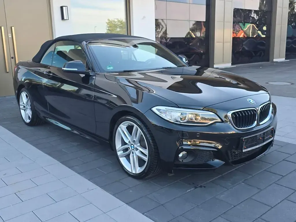 Gebraucht BMW 218 M Sport 136 PS (100 kW) 2017 Schwarz Cabrio