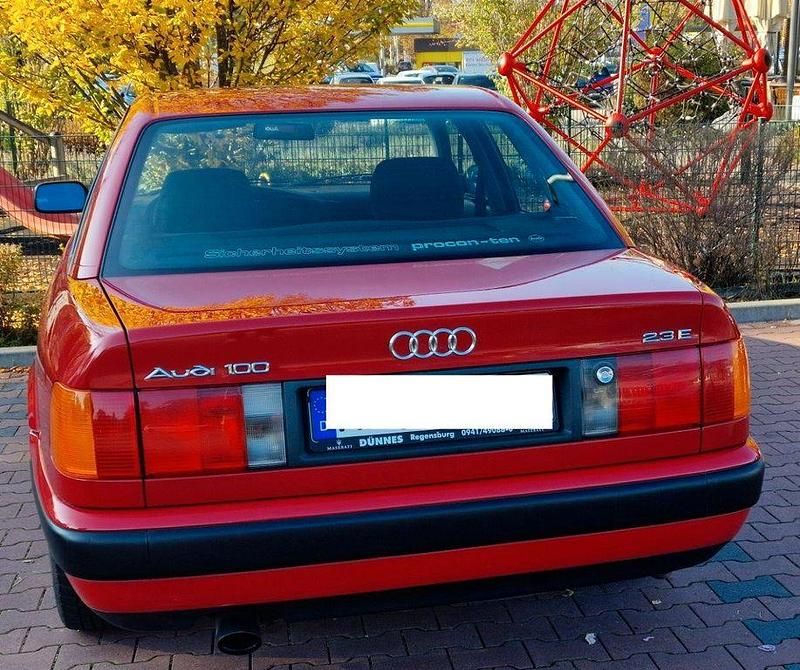 Gebraucht Audi 100 133 PS (97 kW) 1992 Rot Limousine