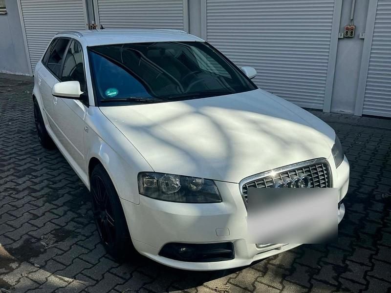 Gebraucht Audi A3 S-line plus 170 PS (125 kW) 2009 Weiß Kleinwagen