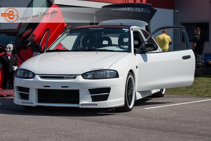 Gebraucht Mitsubishi Colt 90 PS (66 kW) 1997 Weiß Kleinwagen