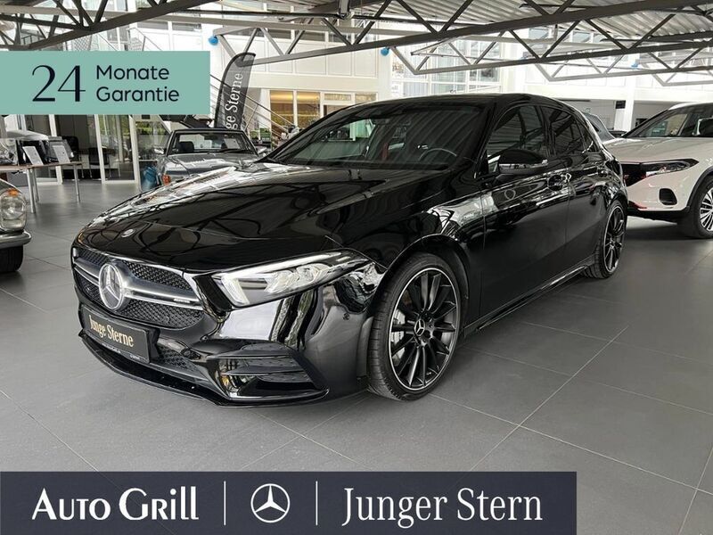 Schwarz Gebraucht 2022 Mercedes A35 AMG AMG Limousine | 43.449 € (Guter Preis) - Bild 1/4