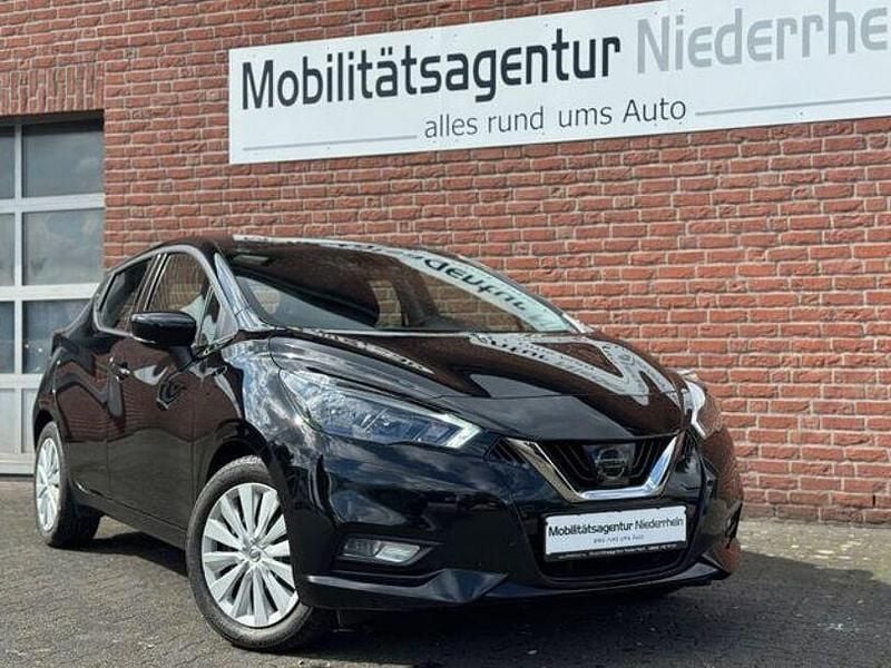 Schwarz Gebraucht 2022 Nissan Micra Acenta Kleinwagen | 12.980 € (Guter Preis) - Bild 1/4