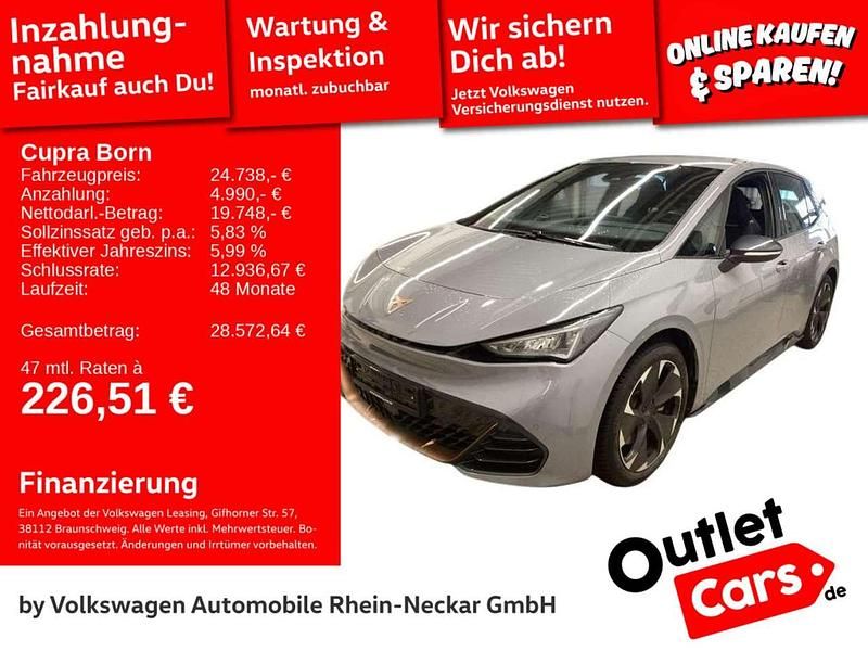 Gebraucht Cupra Born 150 kW (204 PS) 2024 Vaporgrau Kleinwagen