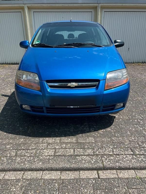 Blau Gebraucht 2006 Chevrolet Kalos Kleinwagen | 1.199 € (Fairer Preis) - Bild 1/4