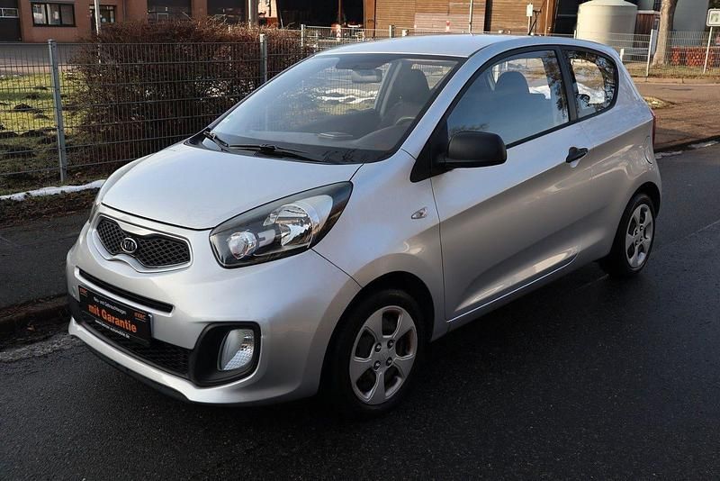 Gebraucht Kia Picanto 69 PS (50 kW) 2012 Silber Kleinwagen