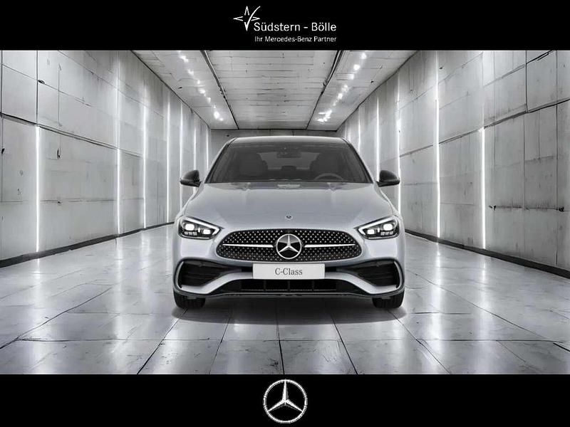Silber Gebraucht 2024 Mercedes C300e AMG Limousine | 51.225 € (Fairer Preis) - Bild 1/3