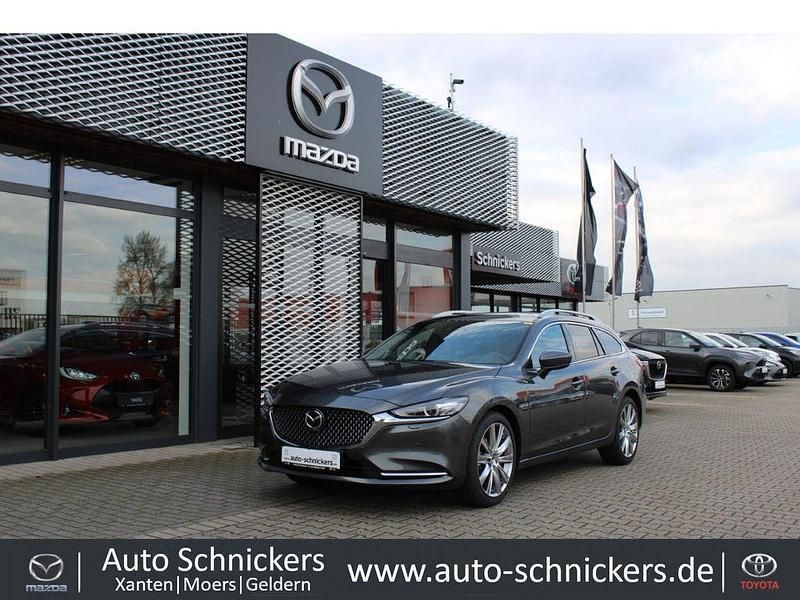Grau Gebraucht 2023 Mazda 6 Exclusive-Line Kombi | 28.490 € (Guter Preis) - Bild 1/4