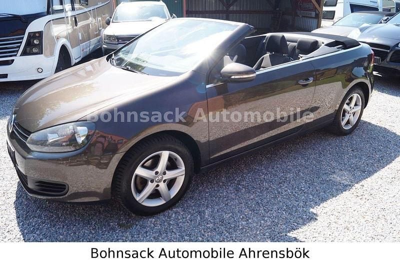 Braun Gebraucht 2014 VW Golf Cabriolet Cabrio | 7.900 € (Guter Preis) - Bild 1/4