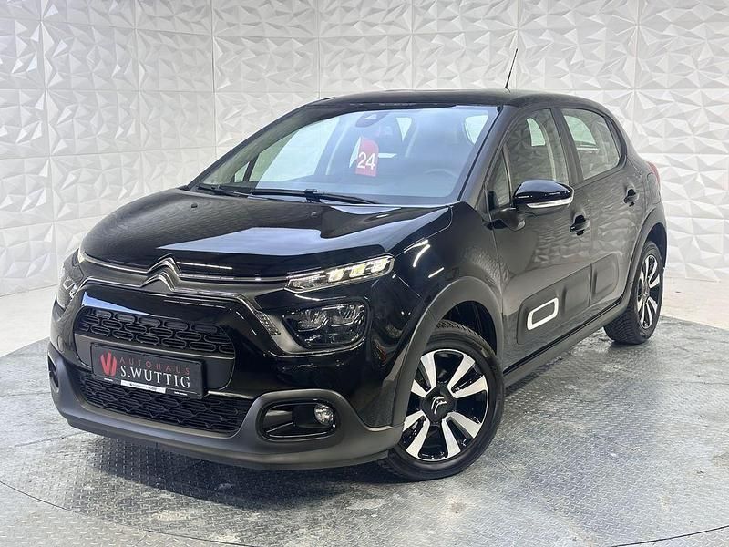 Schwarz Gebraucht 2021 Citroën C3 PureTech Kleinwagen | 10.990 € (Fairer Preis) - Bild 1/4