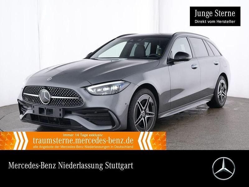 Grau Gebraucht 2024 Mercedes C300e AMG Line Premium Plus Limousine | 52.990 € (Guter Preis) - Bild 1/3