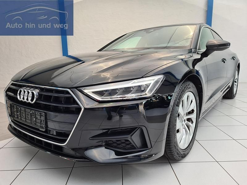 Brillantschwarz Gebraucht 2020 Audi A7 Sportback Comfort Kleinwagen | 36.900 € (Fairer Preis) - Bild 1/4