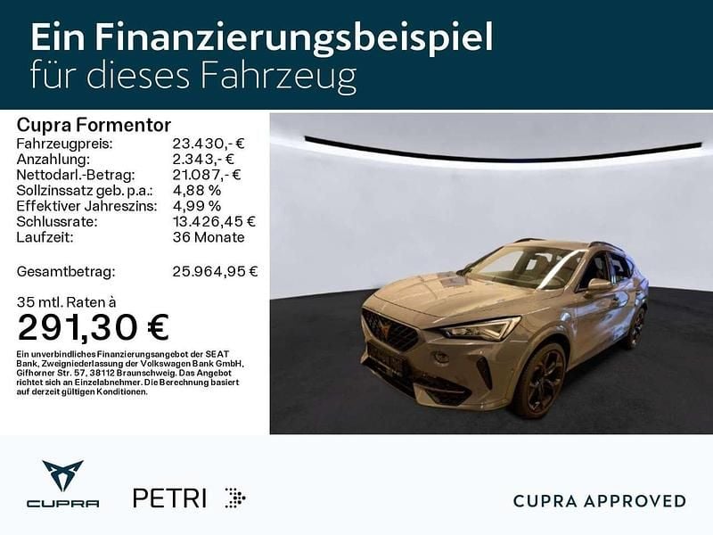Gebraucht Cupra Formentor VZ 245 PS (180 kW) 2022 Grau SUV