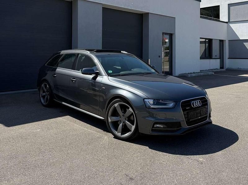 Grau Gebraucht 2014 Audi A4 S-Line Kombi | 24.250 € - Bild 1/4