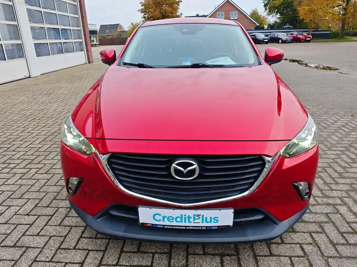 Gebraucht Mazda CX-3 Exclusive-Line 120 PS (88 kW) 2018 Rot SUV