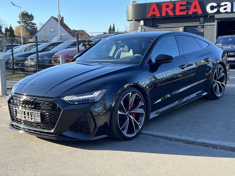 Mythosschwarz Gebraucht 2021 Audi RS7 Sportback Sport Kleinwagen | 76.900 € (Superpreis) - Bild 1/4