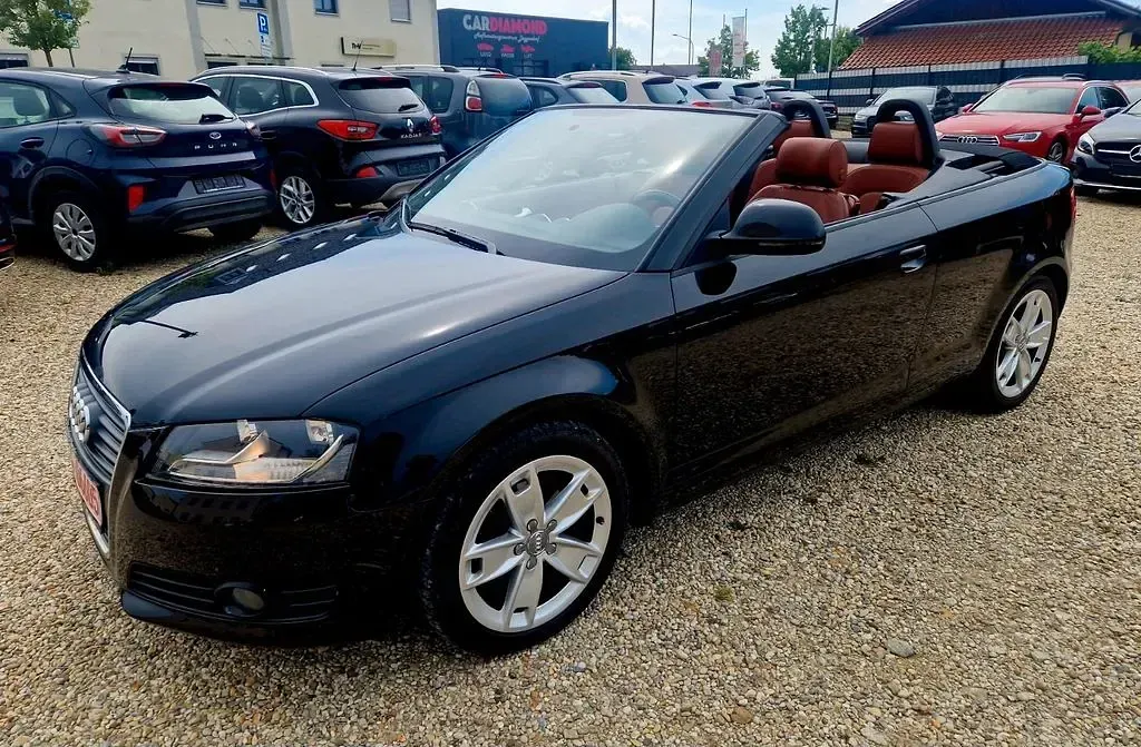 Gebraucht Audi A3 Cabriolet Ambition 140 PS (102 kW) 2009 Schwarz Cabrio