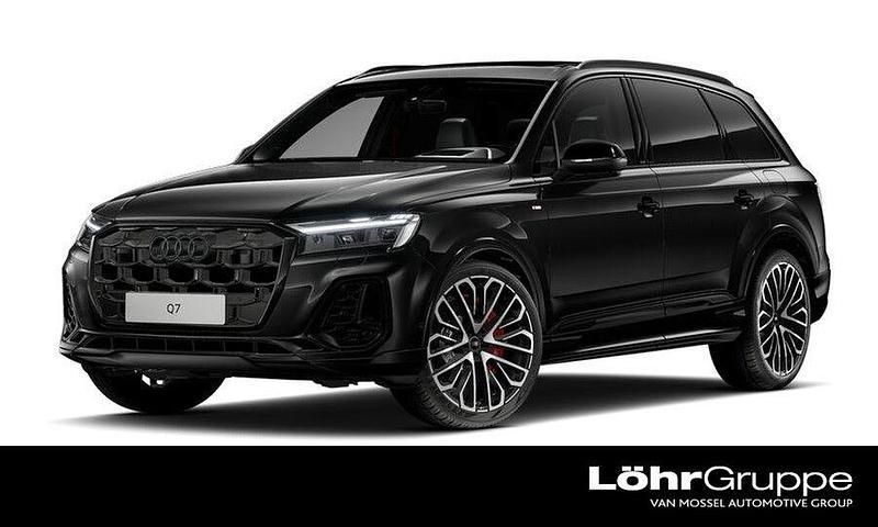 Mythosschwarz metallic Neu 2025 Audi Q7 S-Line SUV | 93.890 € (Fairer Preis) - Bild 1/4