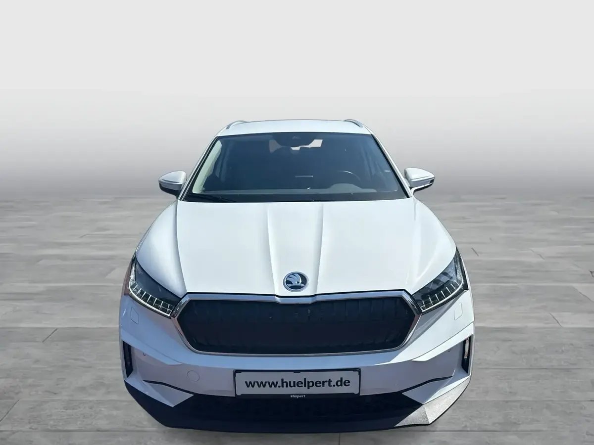 Gebraucht Skoda Enyaq iV Loft 219 kW (299 PS) 2023 Moonweiss metallic SUV