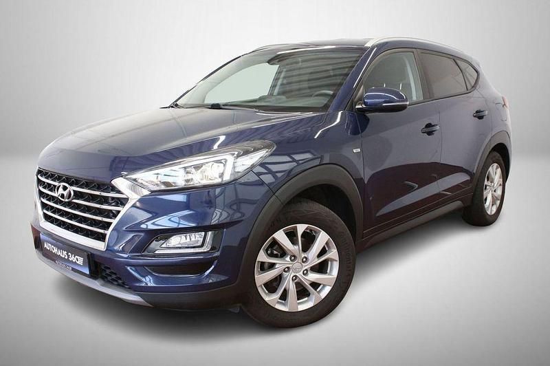 Blau Gebraucht 2020 Hyundai Tucson SUV | 18.750 € (Guter Preis) - Bild 1/4