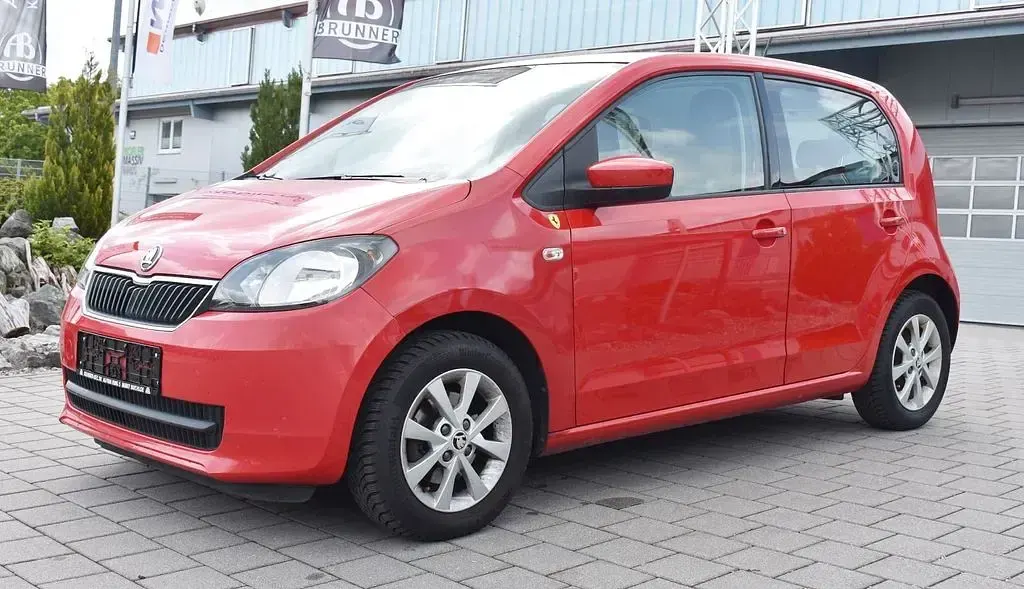 Gebraucht Skoda Citigo Ambition 75 PS (55 kW) 2013 Rot Kleinwagen