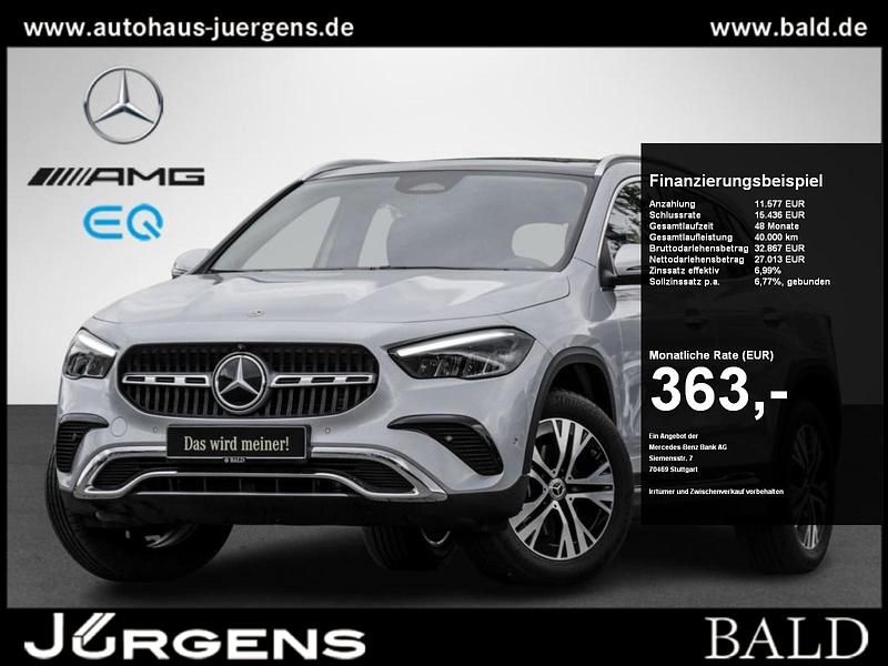 K.angaben metalliclack hightechsilber Gebraucht 2024 Mercedes GLA180 Progressive SUV | 37.240 € (Fairer Preis) - Bild 1/4