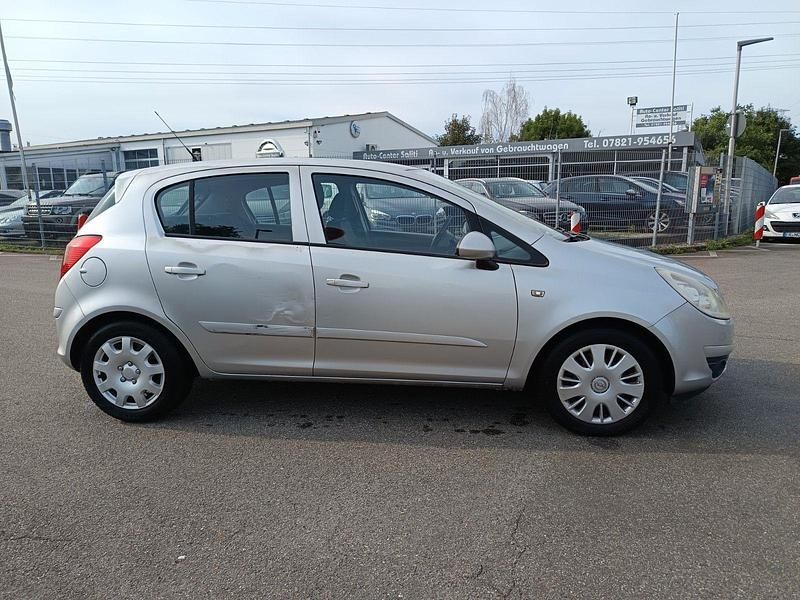 Gebraucht Opel Corsa Basis 80 PS (58 kW) 2007 Silber Kleinwagen
