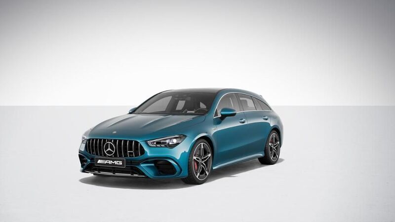 Blau Gebraucht 2024 Mercedes CLA45 AMG AMG Kombi | 54.870 € (Fairer Preis) - Bild 1/4