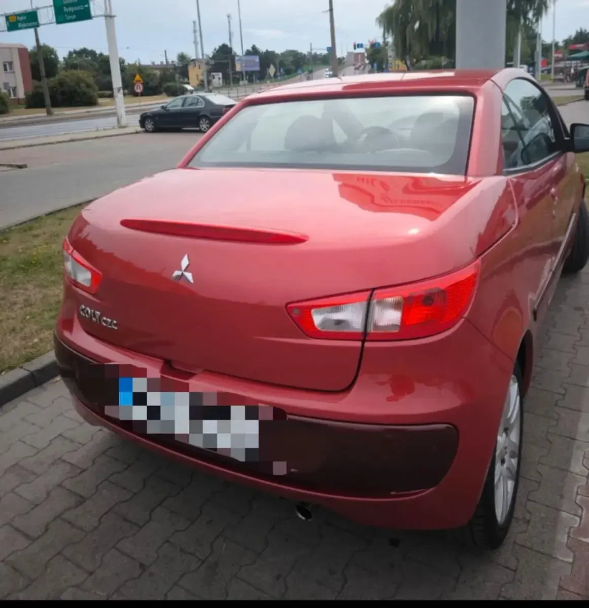 Gebraucht Mitsubishi Colt 109 PS (80 kW) 2006 Rot Cabrio