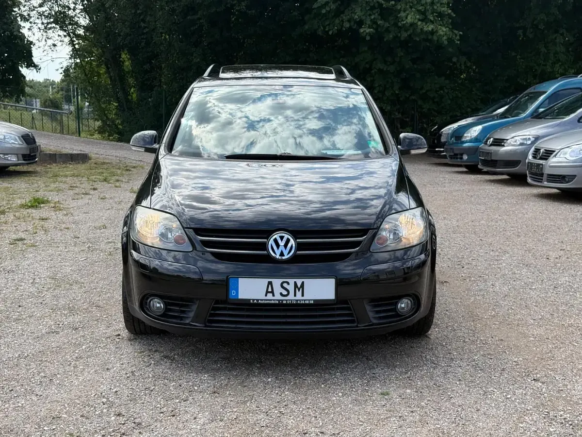 Gebraucht VW Golf Plus United 122 PS (89 kW) 2008 Schwarz Van / Kleinbus