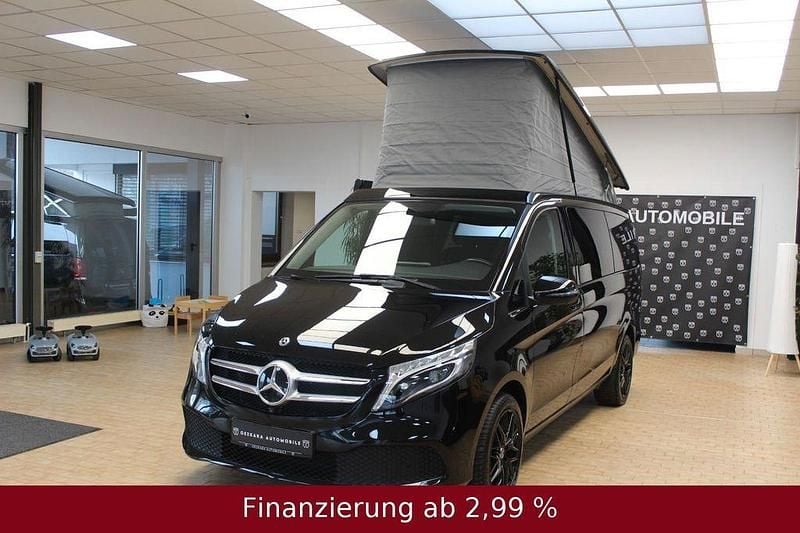 Obsidianschwarz metallic Gebraucht 2020 Mercedes V300 Marco Polo Van / Kleinbus | 57.950 € (Guter Preis) - Bild 1/4