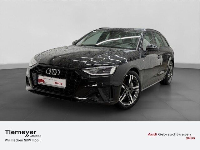 Mythosschwarz metallic Gebraucht 2024 Audi A4 S-Line Kombi | 43.280 € (Etwas zu teuer) - Bild 1/4