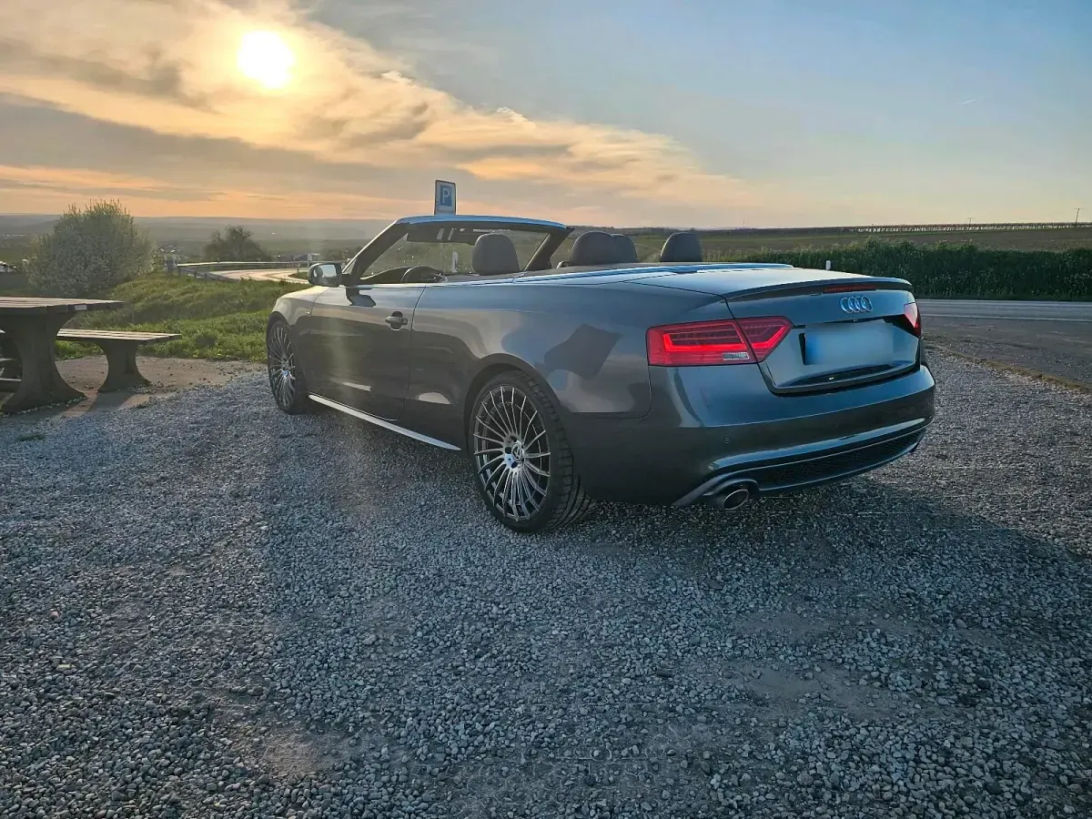 Gebraucht Audi A5 Cabriolet Advanced 245 PS (180 kW) 2014 Grau Cabrio