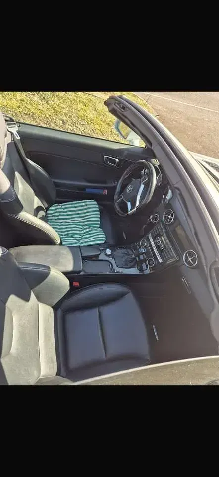 Gebraucht Mercedes SLK200 184 PS (135 kW) 2012 Grau Cabrio