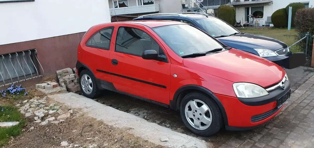 Gebraucht Opel Corsa 58 PS (42 kW) 2003 Rot Kleinwagen