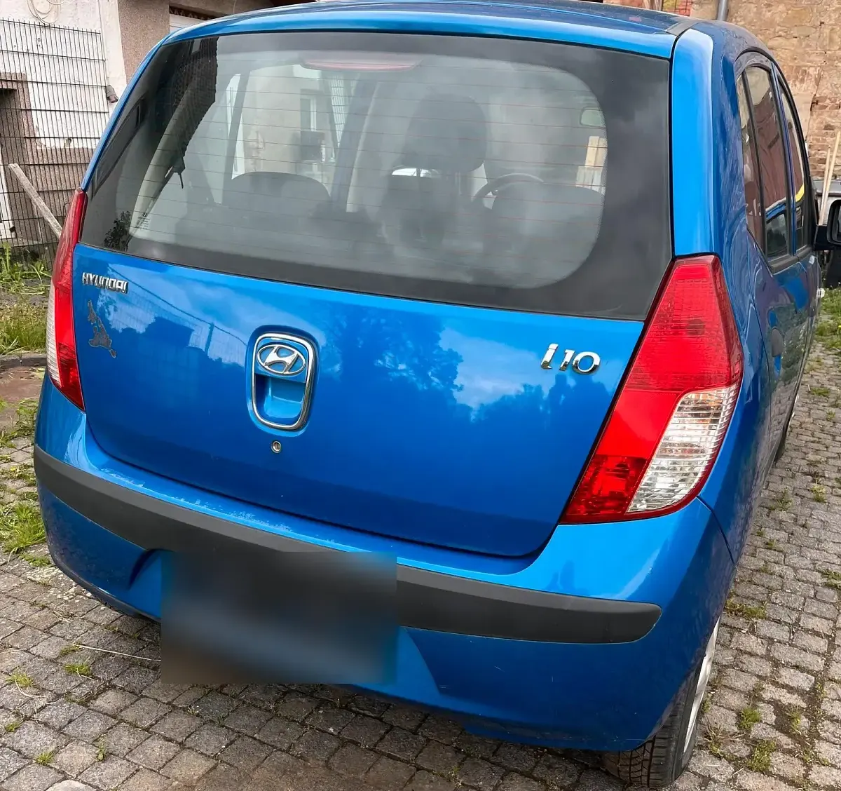 Usata Hyundai i10 Classic 67 CV (49 kW) 2008 Blu Utilitaria