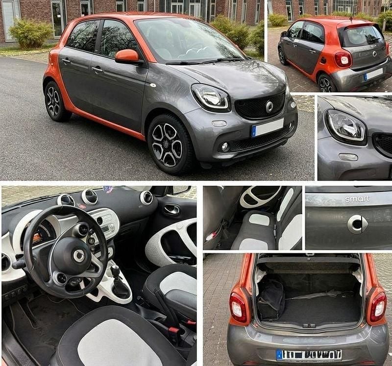 Occasion Smart ForFour Passion 90 ch (66 kW) 2016 Gris Citadine