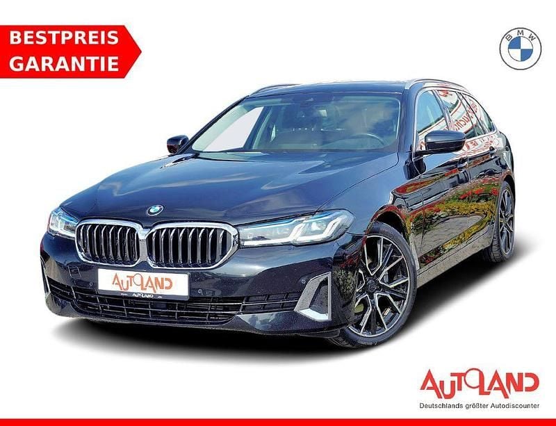 Schwarz Gebraucht 2021 BMW 520 Luxury Line Limousine | 33.990 € (Fairer Preis) - Bild 1/4