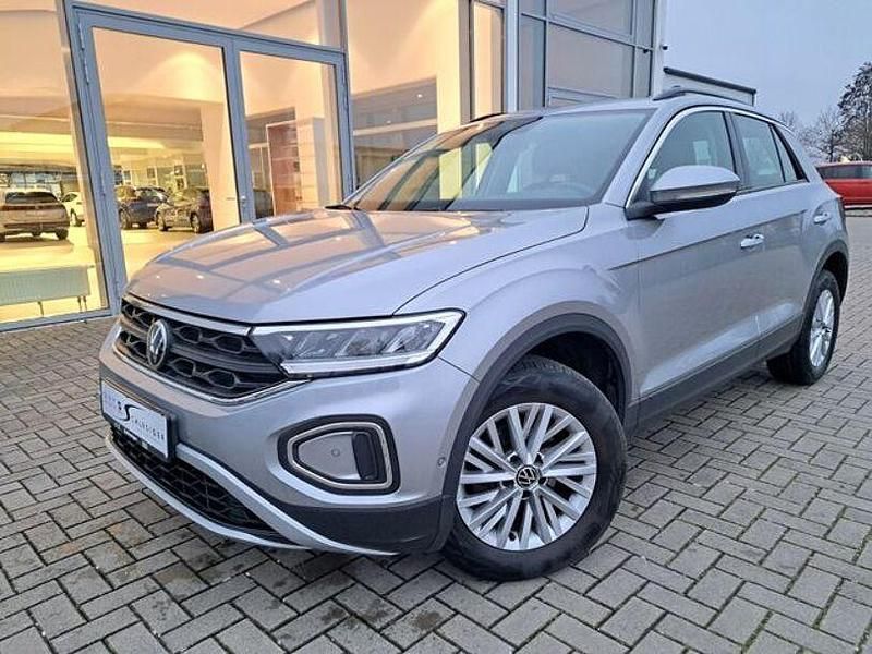 Silber Gebraucht 2022 VW T-Roc Life SUV | 22.600 € (Superpreis) - Bild 1/4