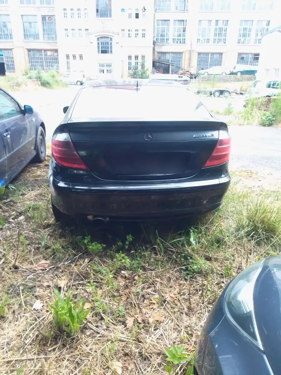 Gebraucht Mercedes C180 2003 Schwarz Coupé