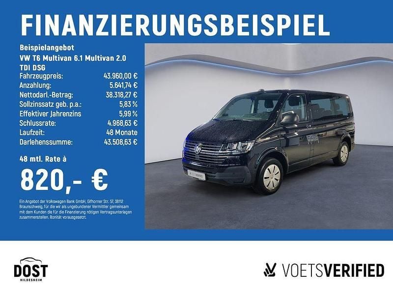 Gebraucht VW Multivan 150 PS (110 kW) 2021 Schwarz Van