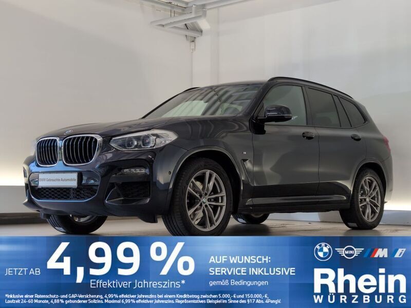 Schwarz Gebraucht 2022 BMW X3 M Sport SUV | 30.450 € (Teuer) - Bild 1/4