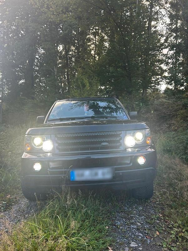 Schwarz Gebraucht 2007 Land Rover Range Rover Sport SUV | 5.900 € (Guter Preis) - Bild 1/4