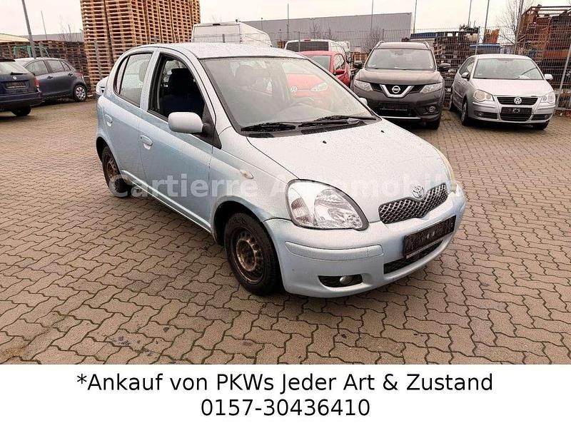 Gebraucht Toyota Yaris 75 PS (55 kW) 2004 Blau Kleinwagen