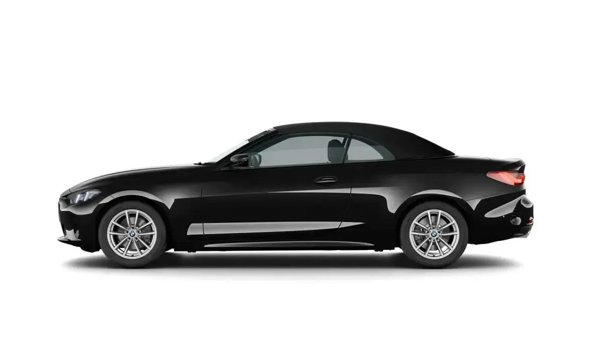 Neu BMW 420 Cabriolet Sport Line 184 PS (135 kW) 2025 Schwarz uni Cabrio