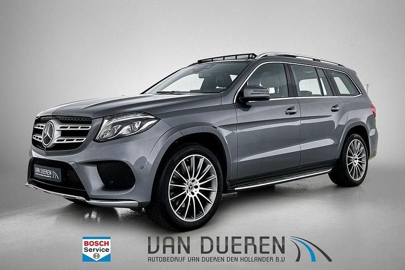 Grau Gebraucht 2017 Mercedes GLS400 AMG SUV | 34.950 € (Teuer) - Bild 1/4