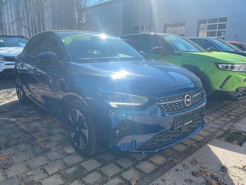 Gebraucht Opel Corsa-e Elegance 100 kW (136 PS) 2021 Nautic blau Kleinwagen