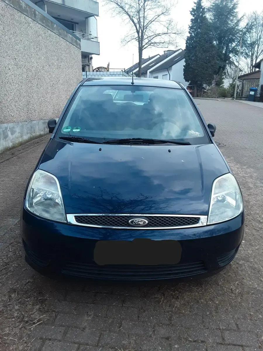 Gebraucht Ford Fiesta 69 PS (50 kW) 2005 Blau Kleinwagen