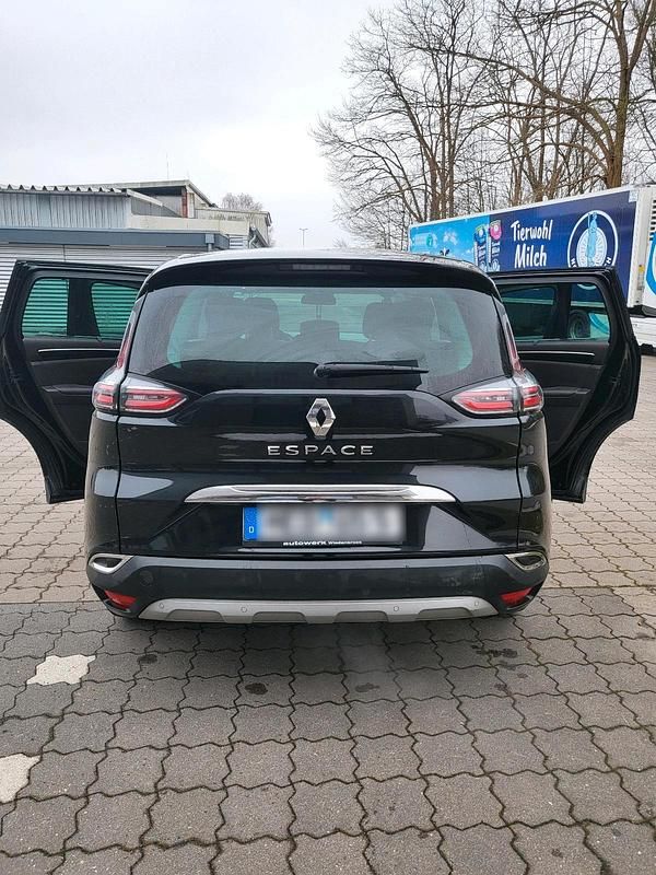 Gebraucht Renault Espace 160 PS (117 kW) 2017 Schwarz Van / Kleinbus