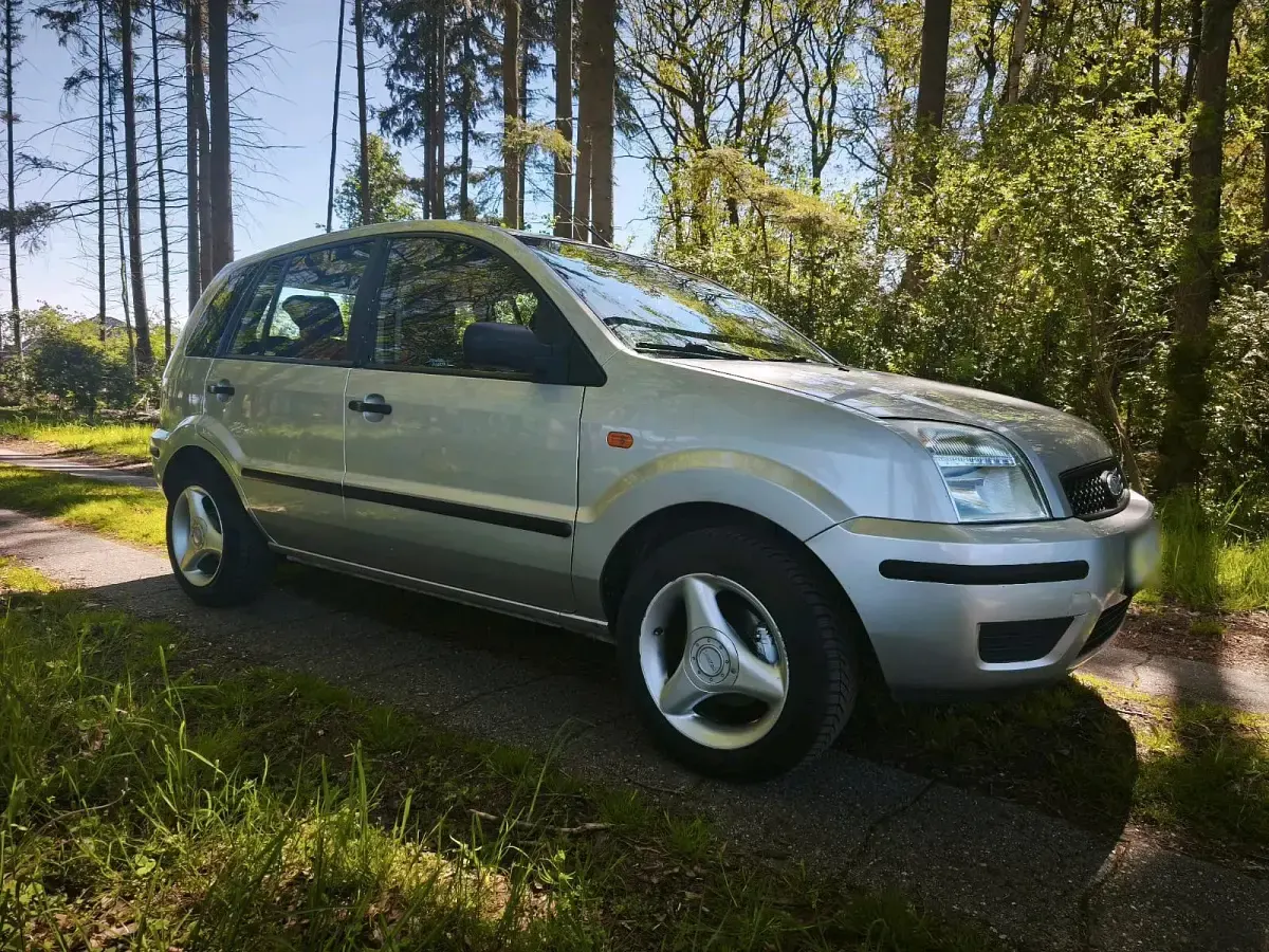 Gebraucht Ford Fusion 100 PS (73 kW) 2004 Silber Kleinwagen